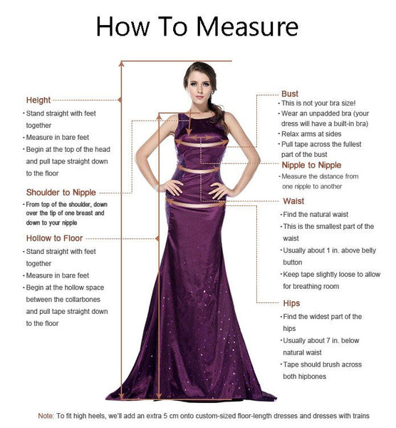 Sheath V Neck Blue Satin Tiered Prom Dress with Slit VL2601